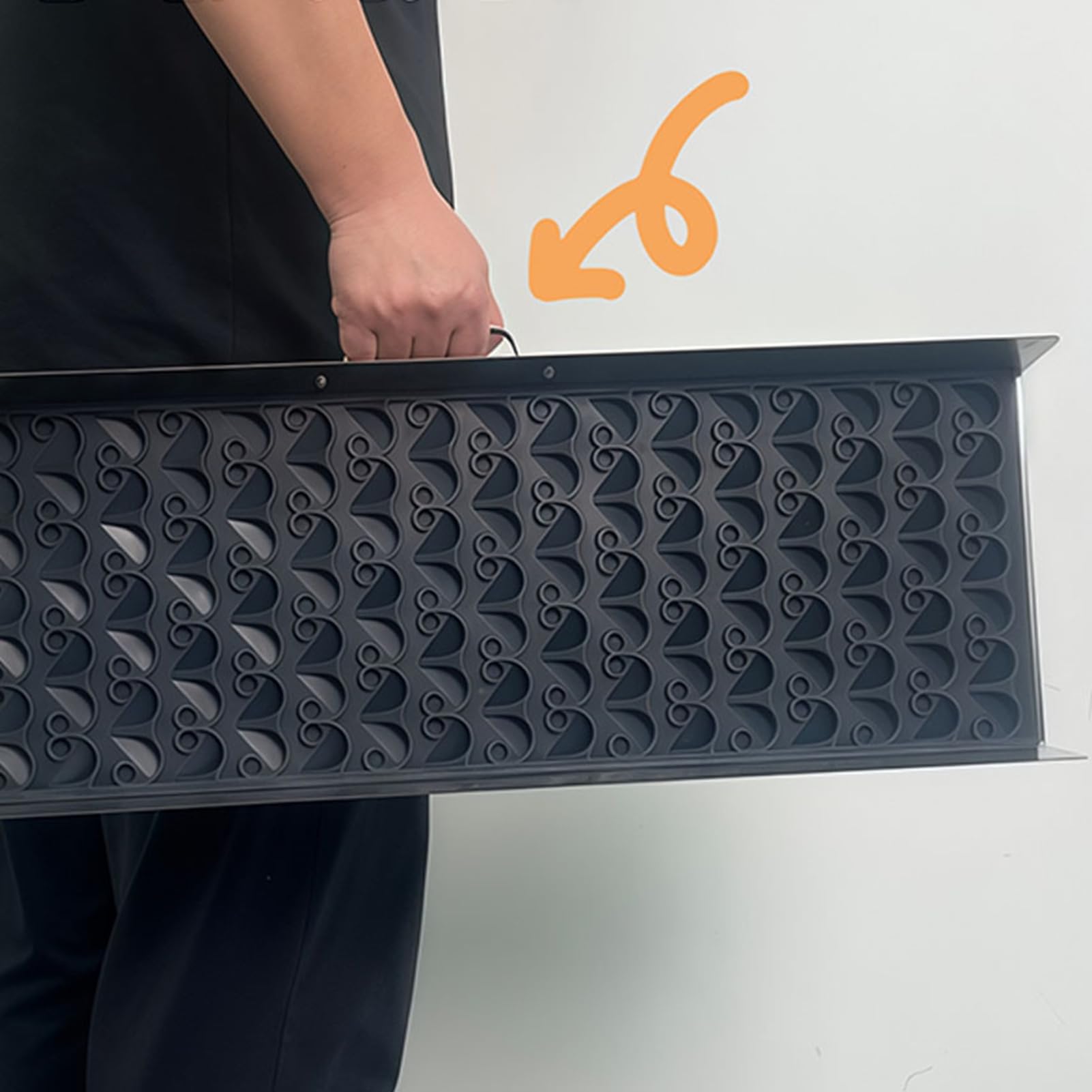 Annadue Gummigoldwaschmatte mit Riffeln für die Prospektion