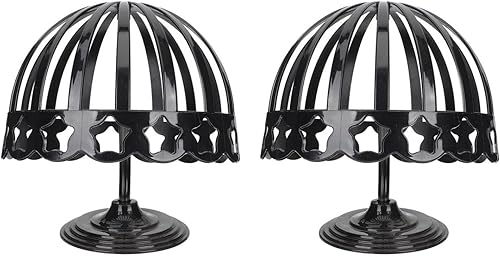Miniatura 10 de Soporte para joyas, soporte de mesa para sombreros, soporte de exhibición de pelucas, 2 piezas, soporte de exhibición de sombreros, soporte de