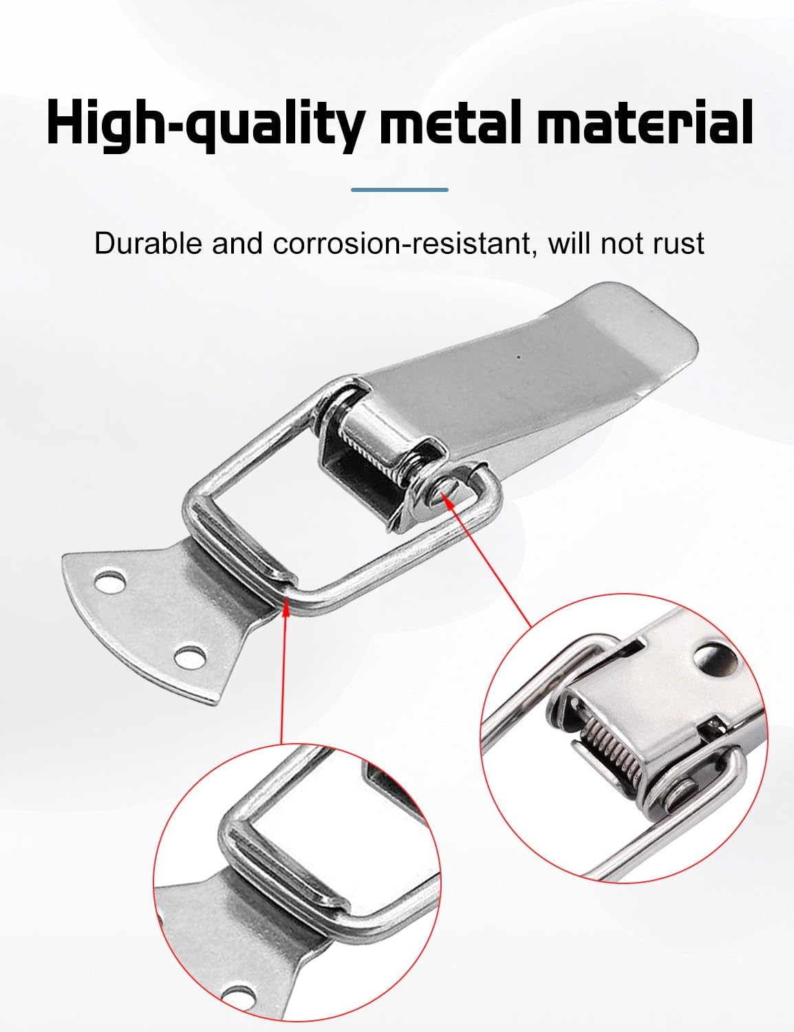 Fizzest Sofa Connectors to Make Sectional Stay，Keep Sectional Couch Together，Modular Clamps，Sectional Couch Hooks Clips Bracket to Hold in Place，Furniture Connectors (1 Box of 8 Pieces)