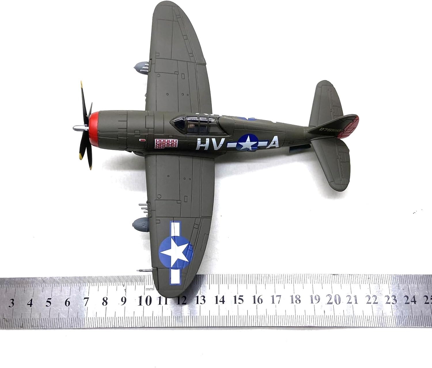 1:72 USAAF for Republic P-47 Thunderbolt Fighter Model Alloy Memorial Airplane Aircraft Collectibles for Enthusiasts