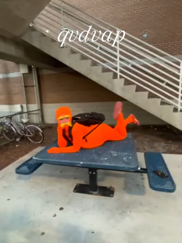 Body naranja para niños tipo Zentai de cuerpo completo miniatura 6
