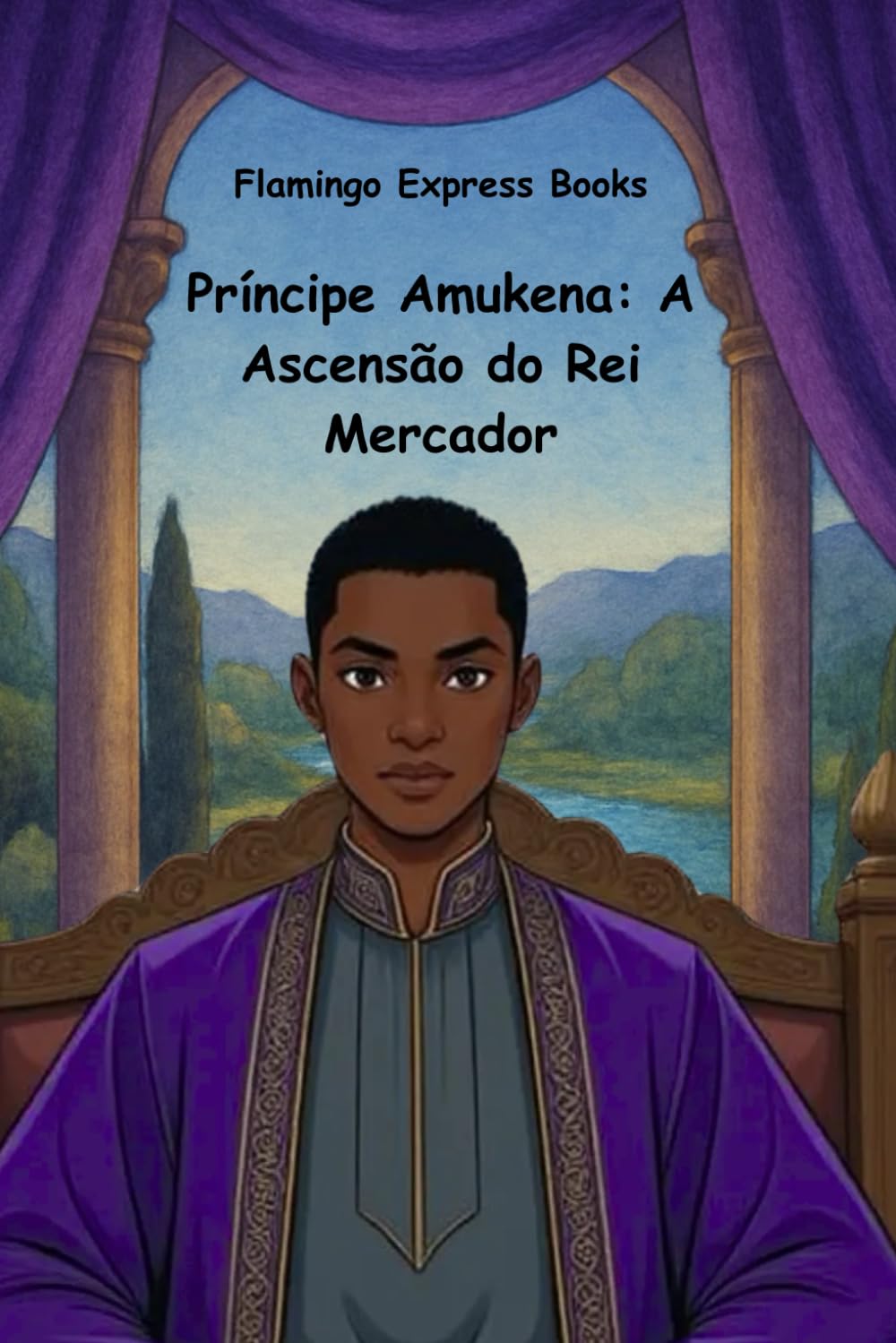 Príncipe Amukena: A Ascensão do Rei Mercador (Portuguese Edition - STEM Chapter Books Collection)