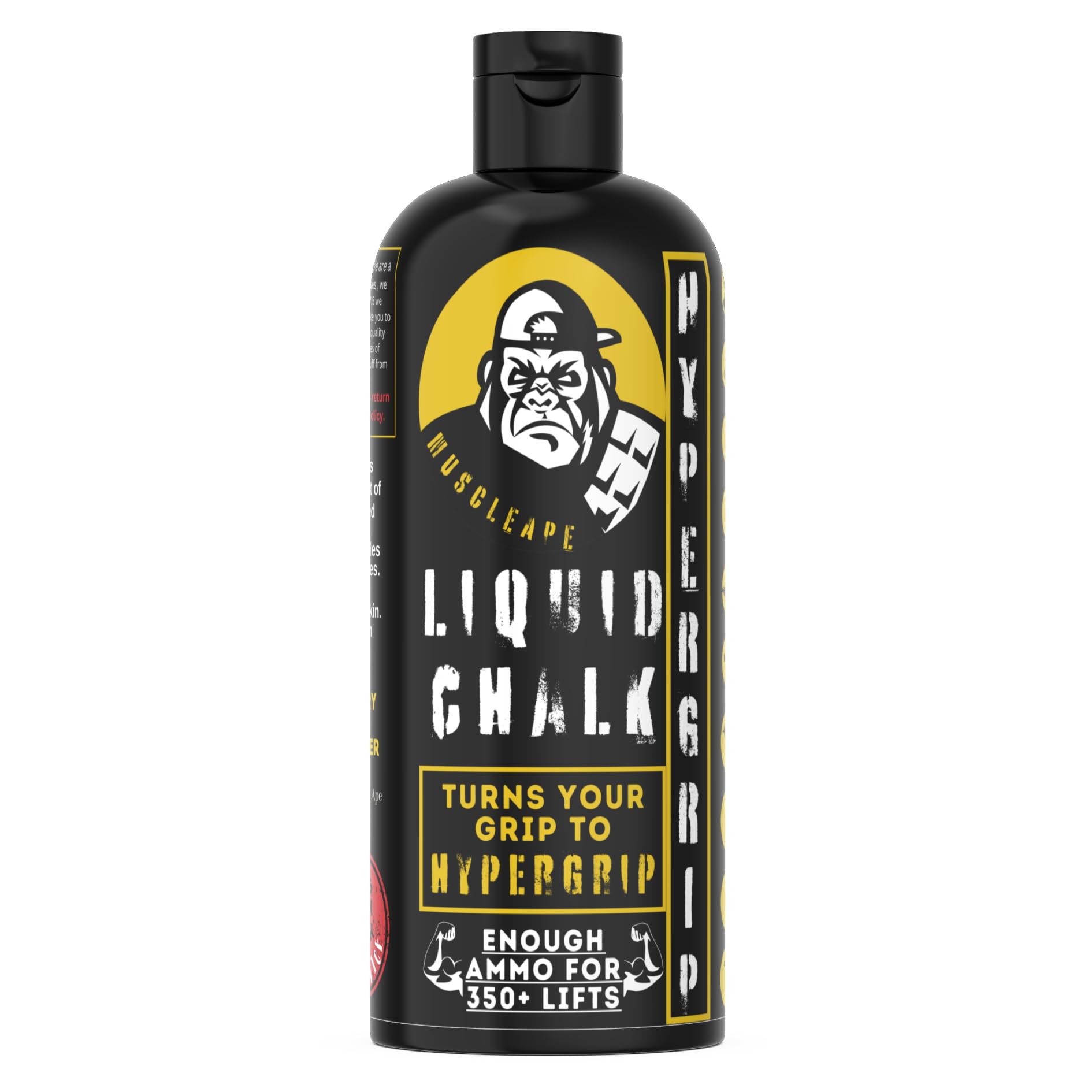 Liquid Chalk 200Ml. Turn Your Grip Into Titanium Strength Hypergrip| Sufficient for 350+ Lifts| Best for Weightlifting, Powerlifting, Gymnastiics, Calisthenics,Crossfit and Other Sports.