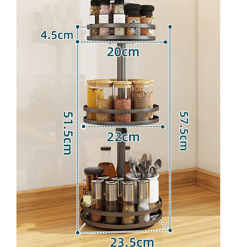 Étagère De Rangement En Métal À 2 Niveaux - Support D'Organisateur De