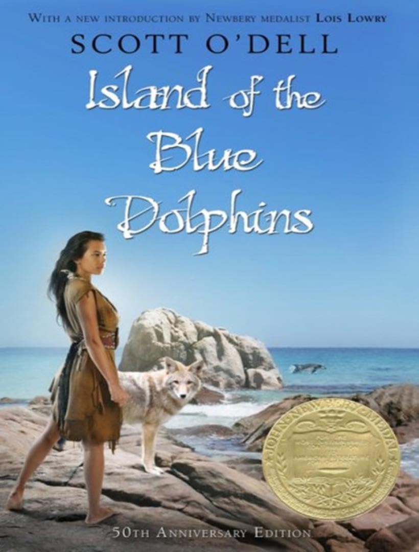 HOUGHTON MIFFLIN ISLAND OF THE BLUE DOLPHINS (Set of 6)