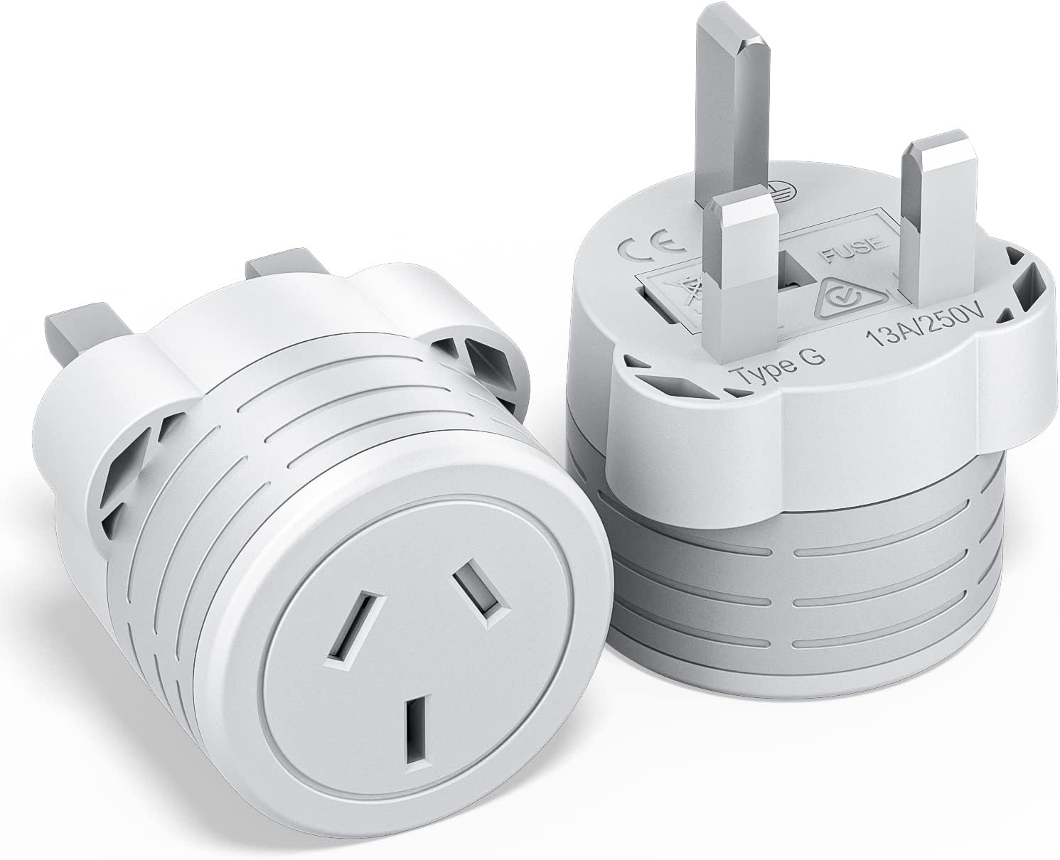 HEYMIX UK Travel Adapter, UK to AUS Universal Travel Plug, AU to UK International Power Adapter