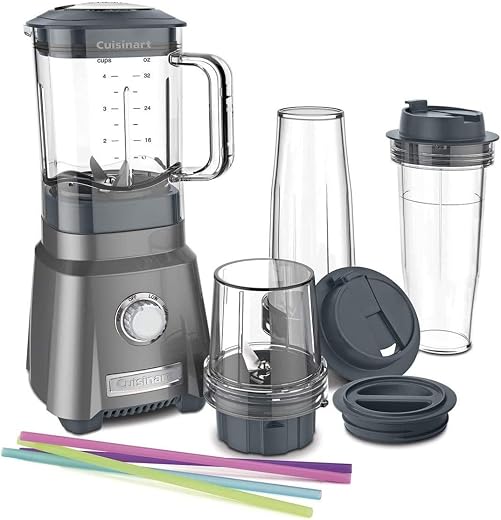 Cuisinart CPB-380 Hurricane Compact Juicing Blender, , Gunmetal
