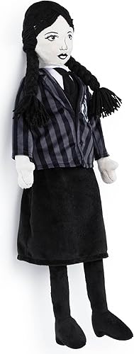 Miniatura 3 de Jay Franco Wednesday Addams - Almohada de peluche súper suave, microfibra de poliéster, 26 pulgadas