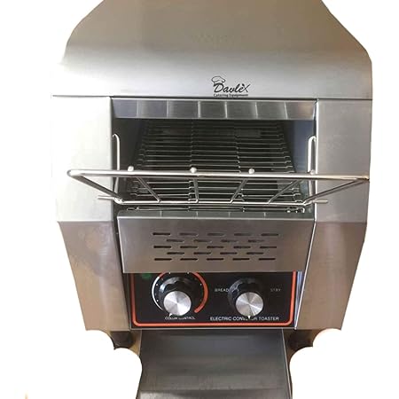 DAVLEX Commercial Conveyor Toasters 150 slices per hour Hotel Restaurant Cafe Rotary Toast Machine