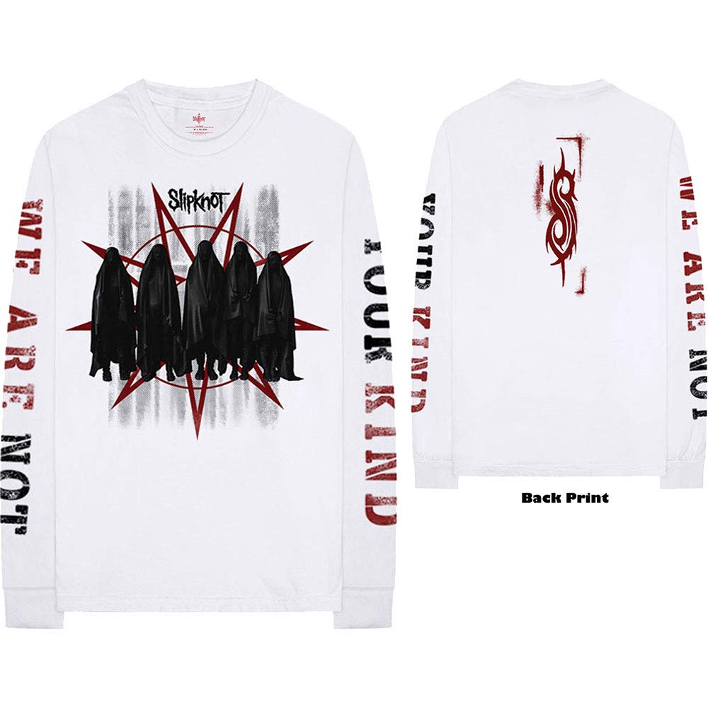 Amazon.com: Slipknot Men's Shrouded Group (Back & Arm Print