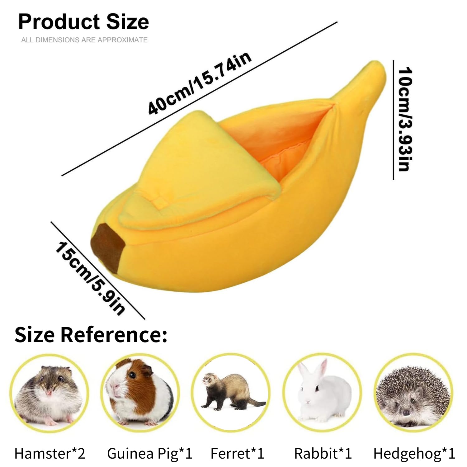 Cuccia per piccoli animali – accogliente rifugio per ricci, criceti, ratti, cincillà, porcellini d'India, furetti, accessori per gabbia, accessori per animali domestici