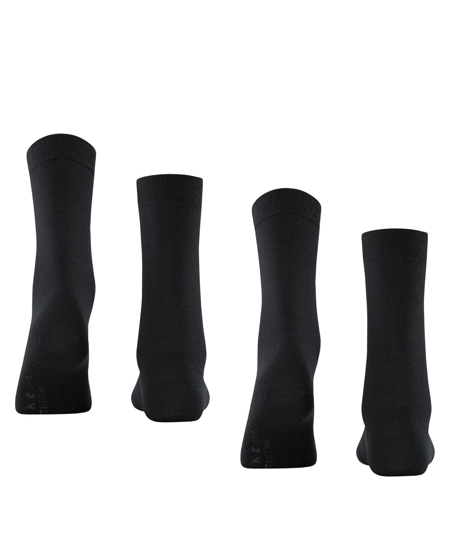 FALKE Women's Softmerino 2-Pack calcetines lana algodón transpirable