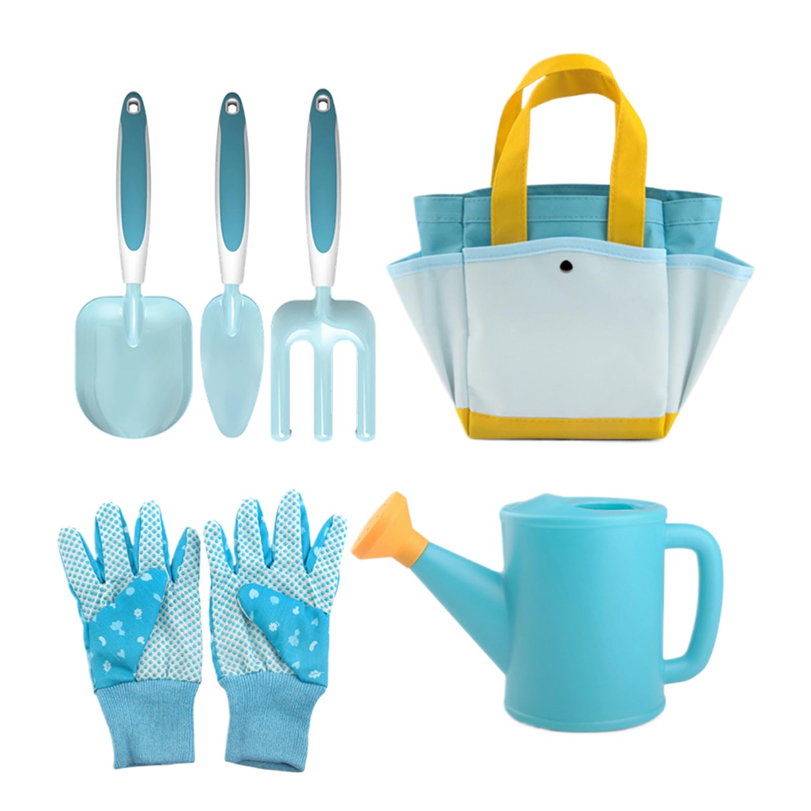 Ensemble Jardinage pour Jeu de Rôle : Kit Outils Éducatifs Enfants pour Fleurs et Légumes