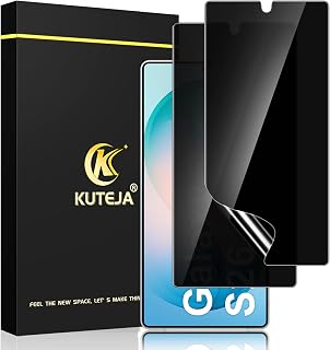 [2 Stück] Privacy TPU Schutzfolie für Samsung Galaxy S26 5G, Anti Spähen Sichtschutz, Anti-Kratzen, Fingerabdruck-ID Blasenfreie Weich Displayschutzfolie für S26 Anti-Spy Folie