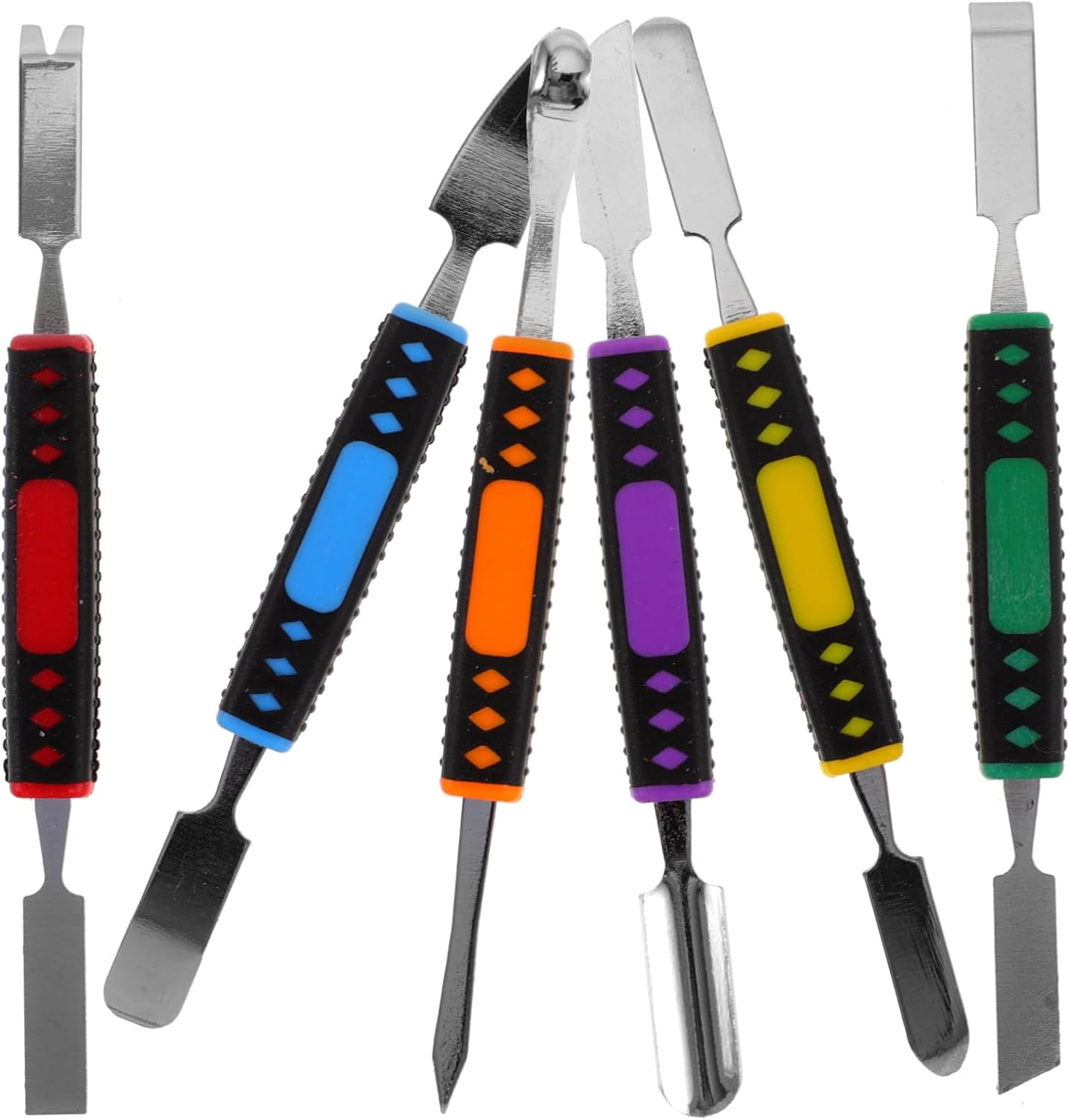 6pcs Stainless Steel Double End Pry Tools for Phone Opening Repair