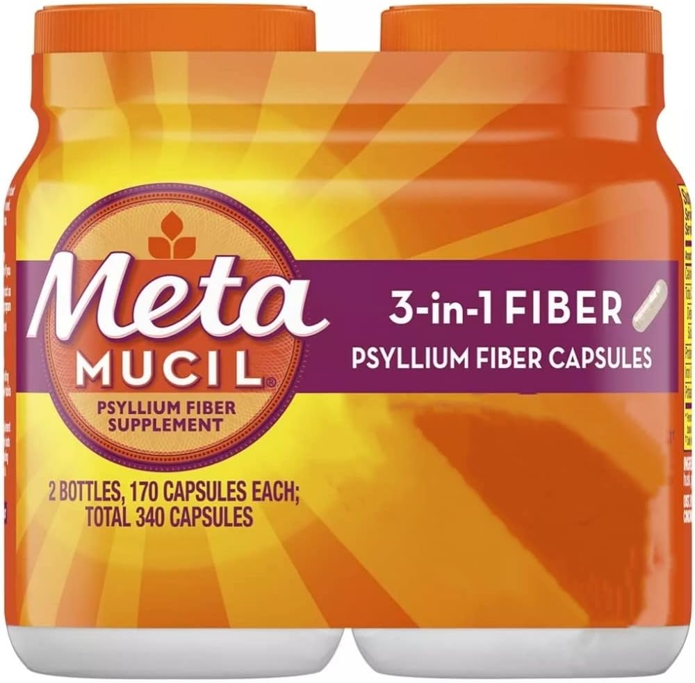 Fiber Therapy for Regularity, Fiber Supplement, 170 Count (Pack of 2)