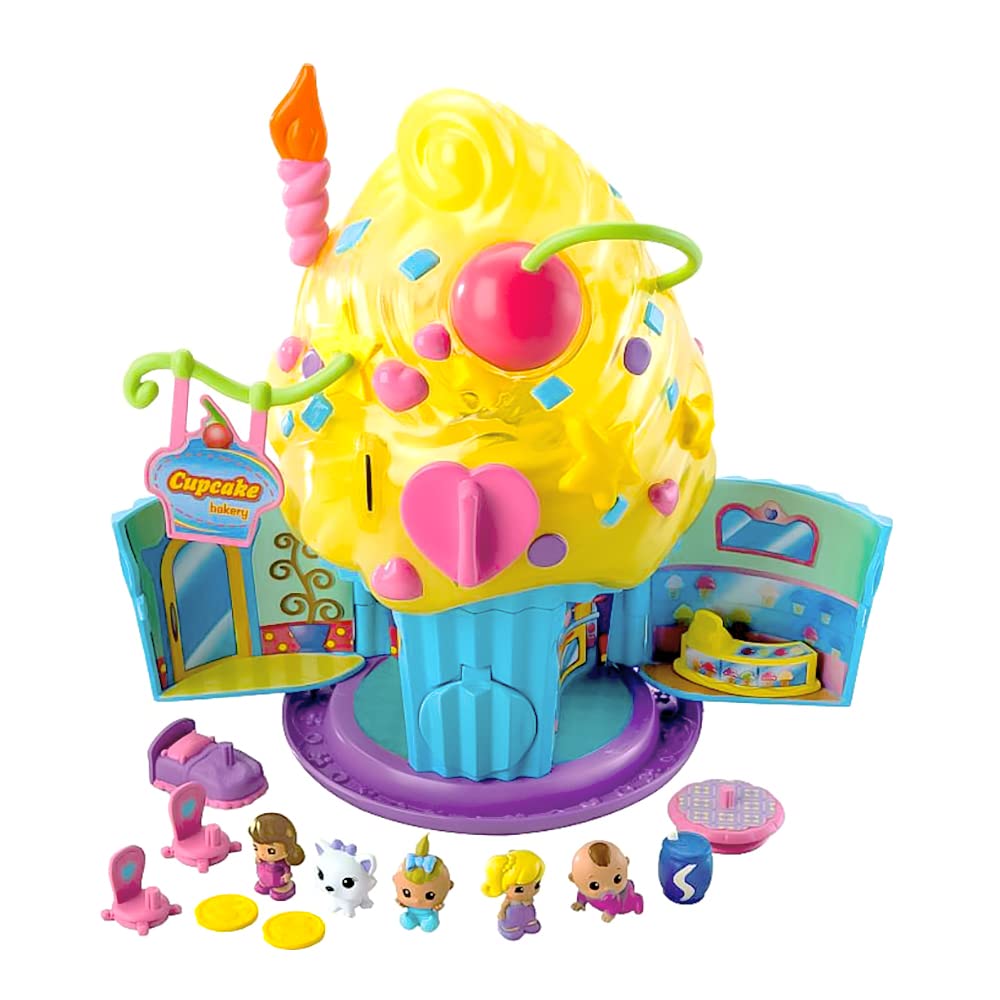 Original Cupcake Surprize | Squishies Bake Shop Vending Machine | 9 Squishy Toys Included