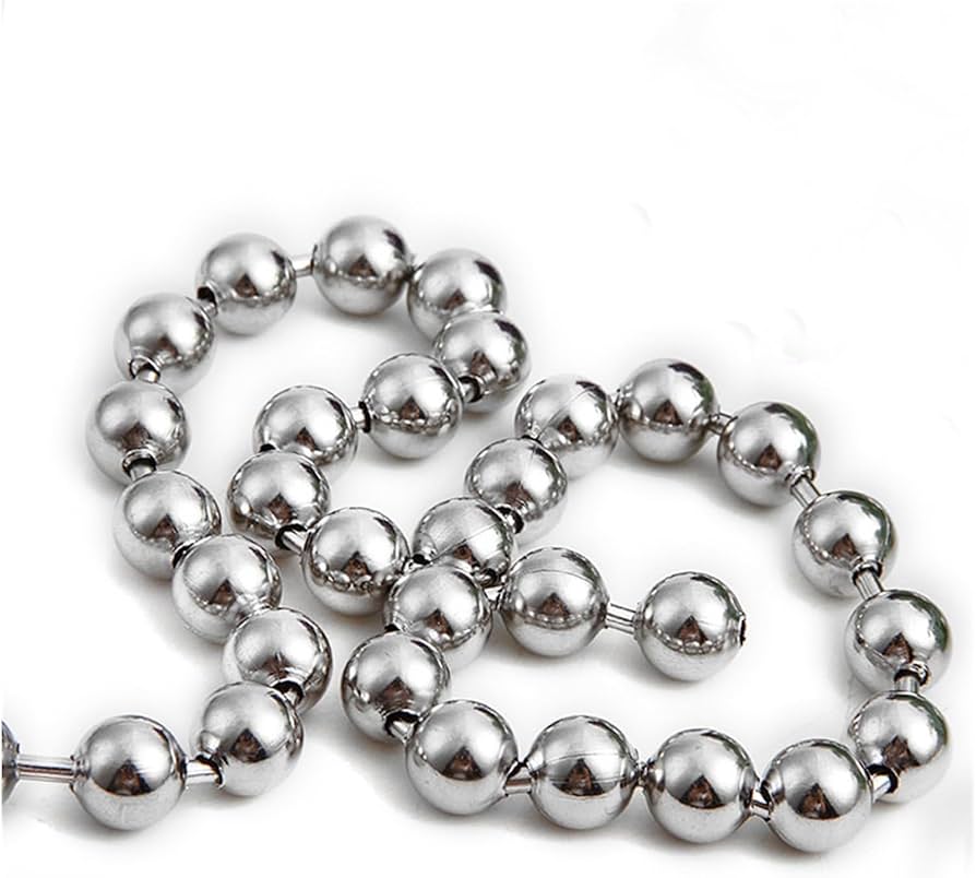 Amazon.com: IOFIT 25meters 8mm Stainless Steel Bead Ball Chain for