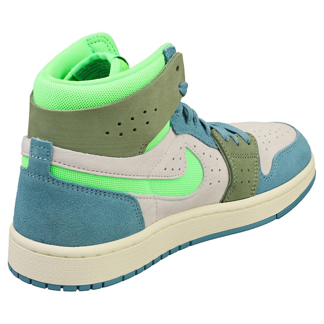 Nike Zapatos Air Jordan 1 Mid Zoom CMFT 2 Cerulean/OilGreen