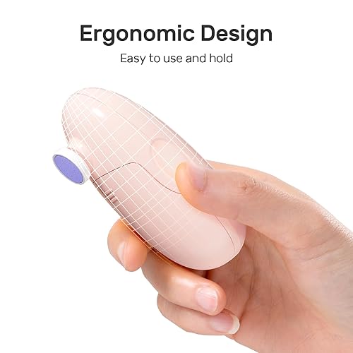 Vista 22 de Cortador de uñas eléctrico para bebés, juego de cortaúñas seguro para recién nacidos, bebés y niños pequeños, 8 cabezales de molienda, lima de uñas