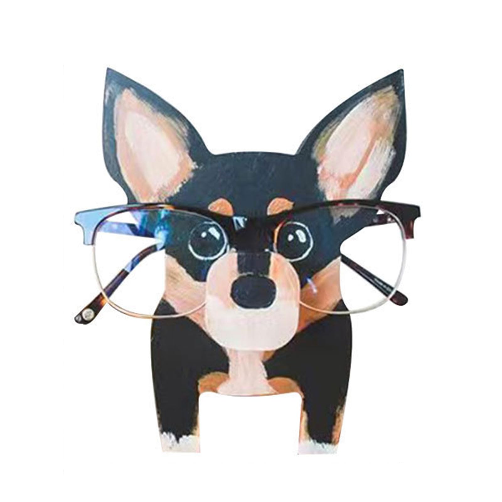 HDOYTXXM Glasses Rack Eyeglasses Display Holder Wood Sunglasses Show Stand Decoration Christmas Birthday Adults Animal Glasses Holder
