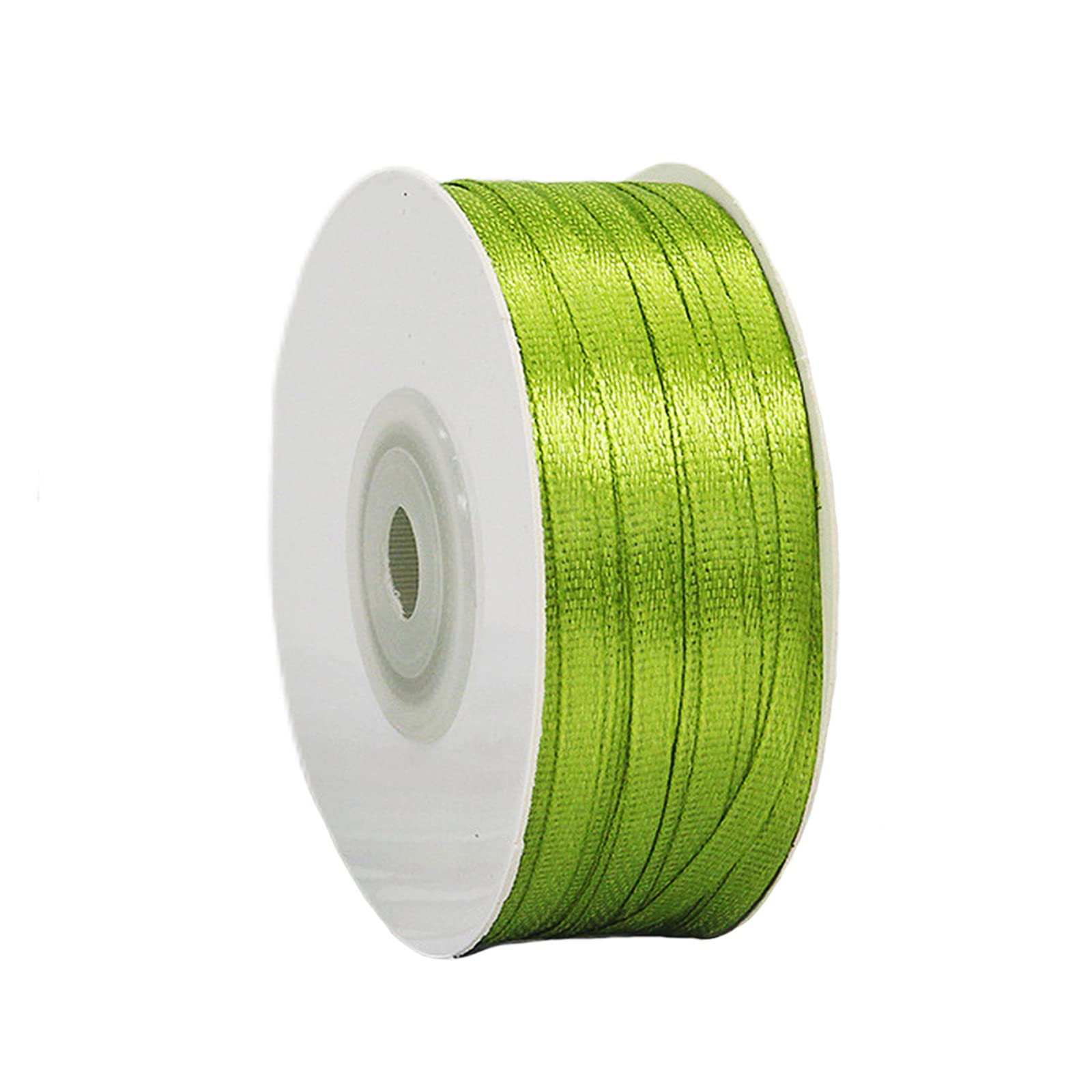 50mm Wide White Ribbon Thick Wedding Car Ribbon 22m, 2 inch Thick White Satin Ribbon for Gift Wrapping Wedding Car Christmas Birthday Cake Hair Bow Florist Bouquet Crafts Decorations — view 156