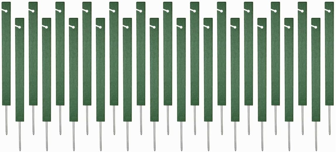 GS1312SS Box of 25, Recycled Plastic Rope Stake with Speed Slot, 2"x2"x12"