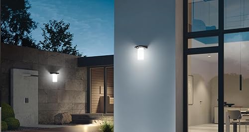 Miniatura 3 de Lámpara de pared alimentada por energía solar con sensor de movimiento - Iluminación de seguridad exterior