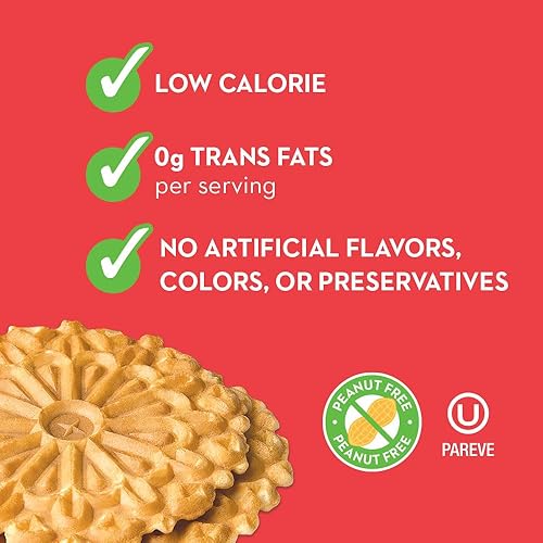 Miniatura 4 de Reko Pizzelle Galleta auténtica estilo italiano, arce, 7 onzas (paquete de 1)