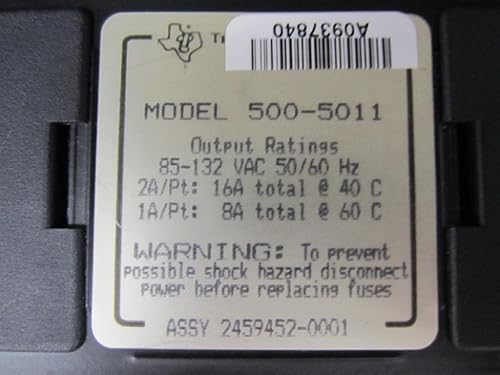 Miniatura 2 de Texas Instruments 500-5011 110 VAC OUTPUT MODULE ASSY NO 2459452-0001