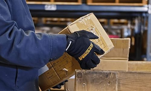 Miniatura 7 de Ironclad Box Handler Work Gloves BHG, Extreme Grip, Performance Fit, Durable, Machine Washable, (1 Pair), Black