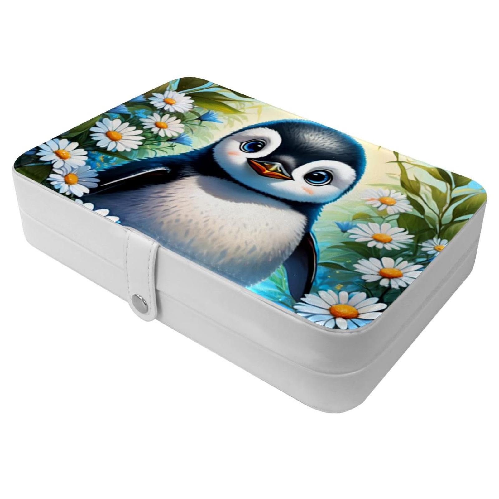 Boîte à bijoux portable pour fillettes idéale pour weekend et vacances