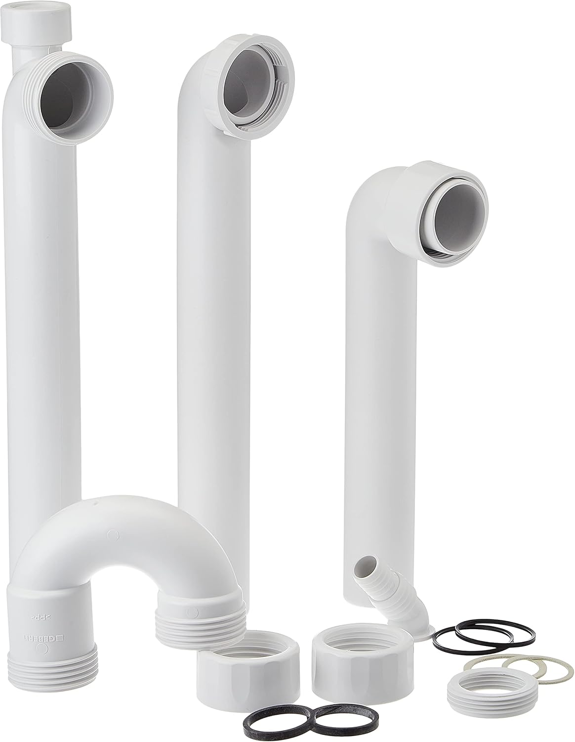 Geberit G1 152885111 Sink Drain 1/2 x 40 mm for WM and GS in Polypropylene for Basin White