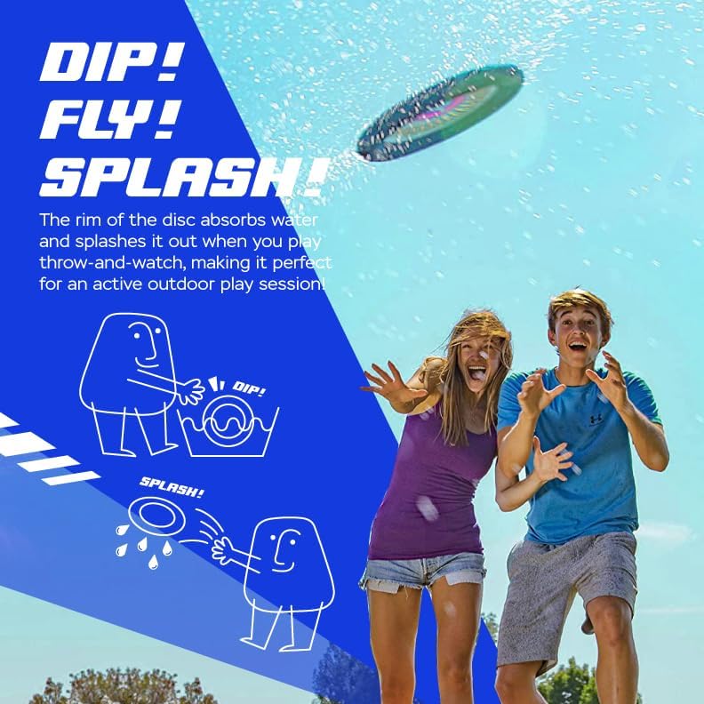 Miniatura 2 de Sunlite Sports Anillo volador, disco volador, juguete deportivo al aire libre, diversión familiar, juego en el parque y la playa