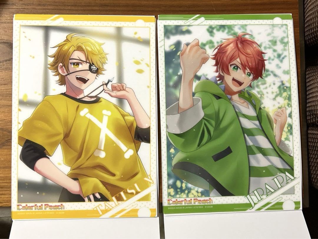 Amazon.co.jp: カラフルピーチ クリアポスター じゃぱぱ たっつん