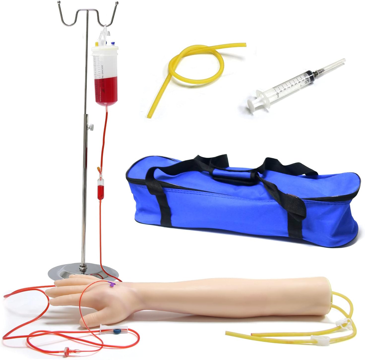 Phlebotomy Practice Kit, IV Practice Arm Venipuncture Practice Kit Phlebotomy Practice Arm