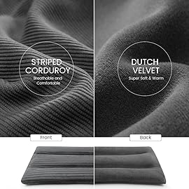 Microwave Heating Pad 6 x 12 Heating Pad Microwave, Microwave Bean Bag Heating Pad for Neck and Shoulders, Moist Heat Pack Pillow Warm Compress for Knee, Muscles, Joints, Abdomen (Dark Gray)