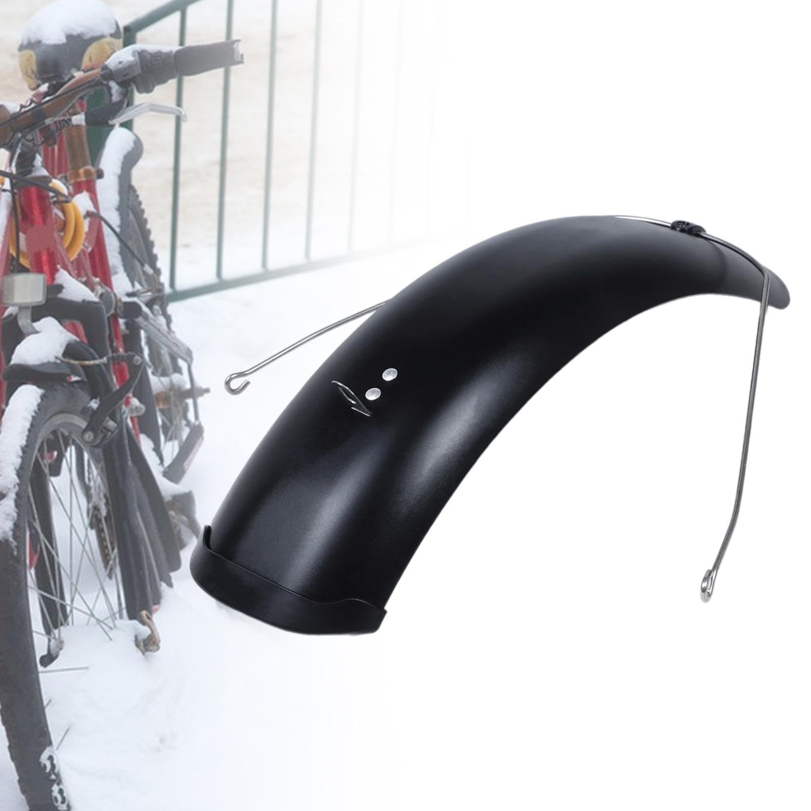 F Fityle Parafango Bici, Parafango per Bici Equitazione, Parafanghi MTB Anteriore e Posteriore per Esterni Robusto e Pratico Parafango per Bicicletta Parafango per Bicicletta per 20 Pollici x 5,0