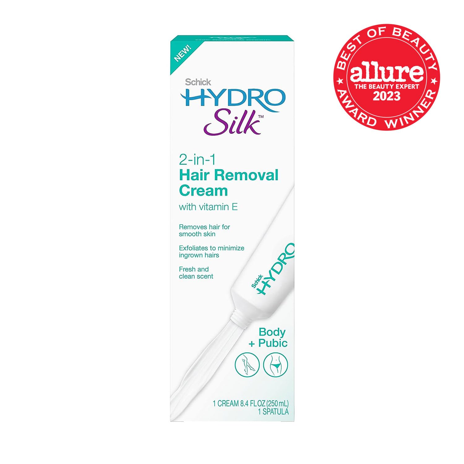 Schick Hydro Silk Women's Depilatory Cream for Body and Bikini Area