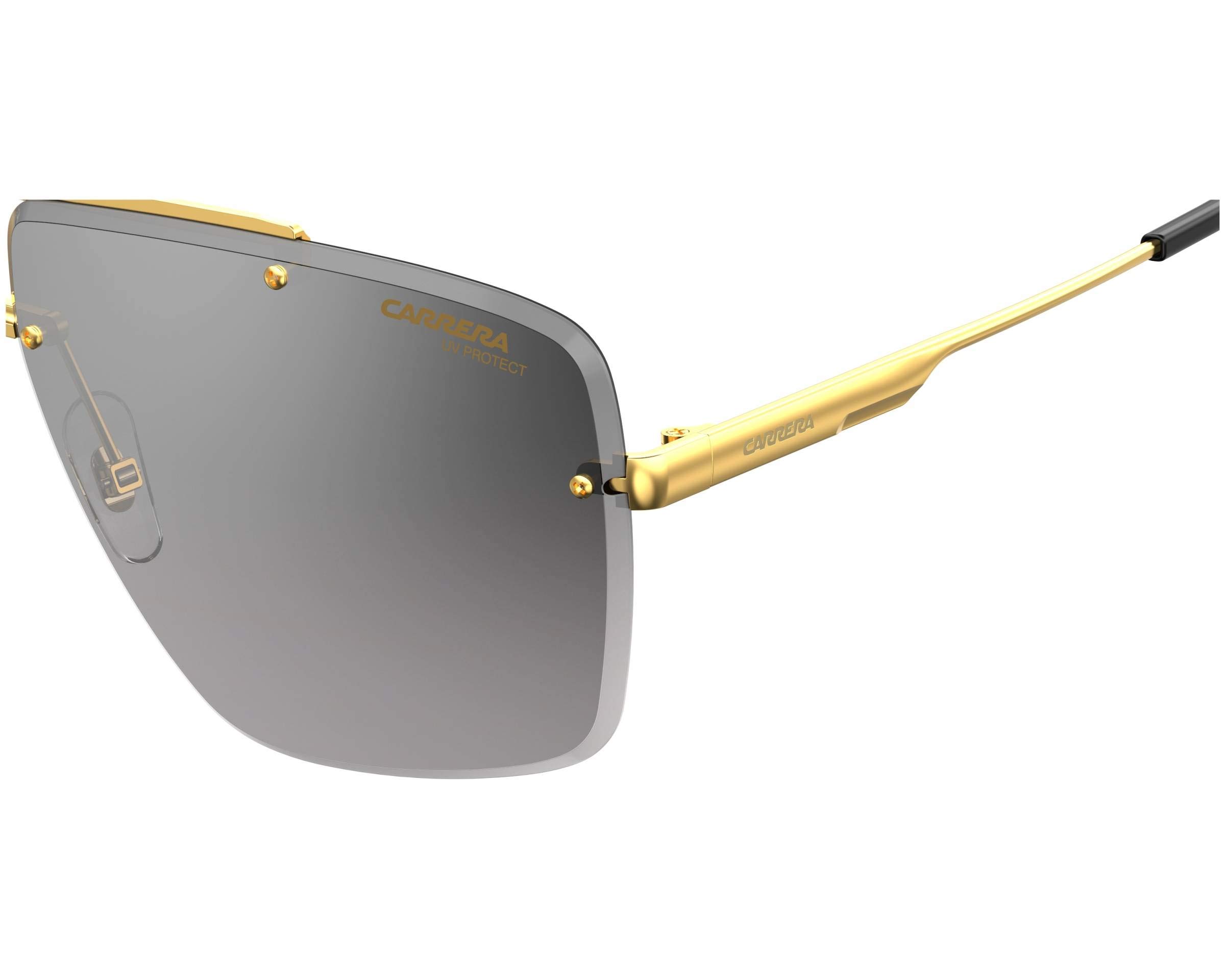 Carrera 1016/S Gafas, Negro (Gold Black/Gy Grigio), 64 Unisex Adulto