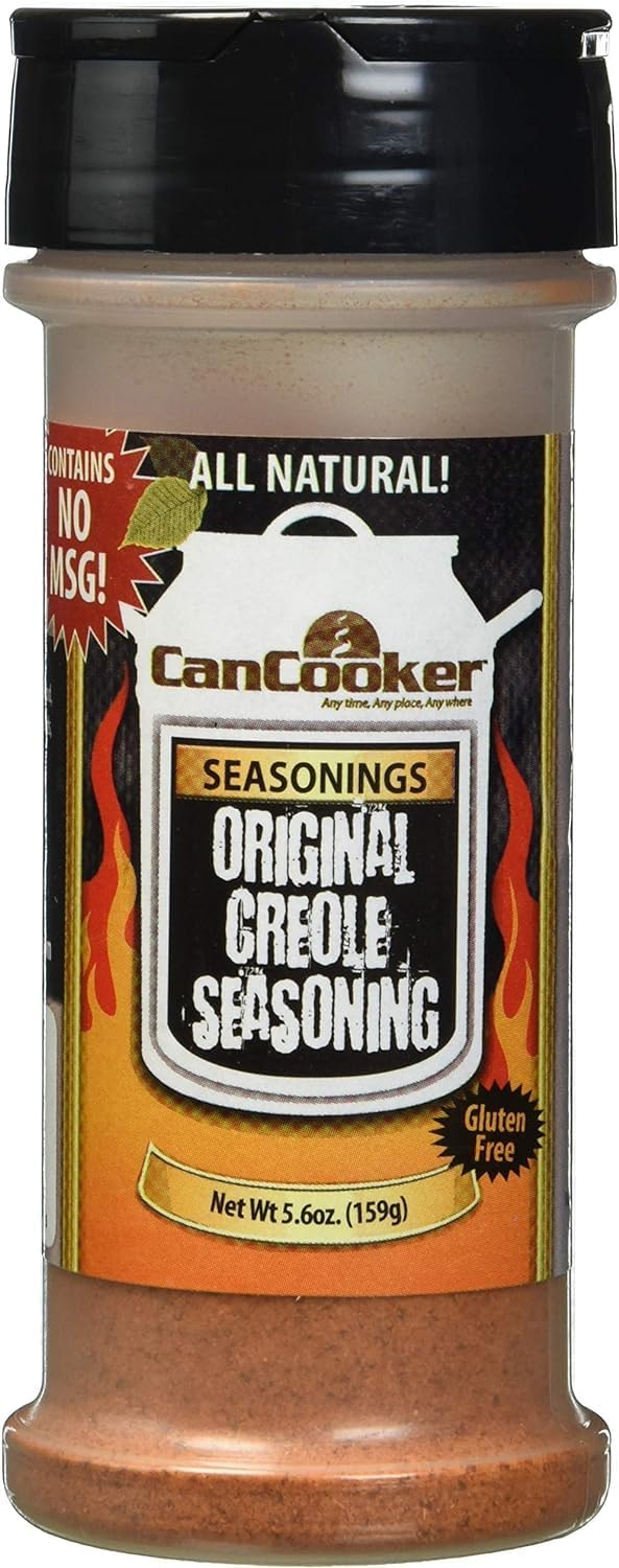 CanCooker Creole Seasoning | Perfect Seasoning Blends for Grilling, BBQ, & Camping | Taste Great on Chicken, Meat, Fish, Beef, Veggies & More - 6 Pack