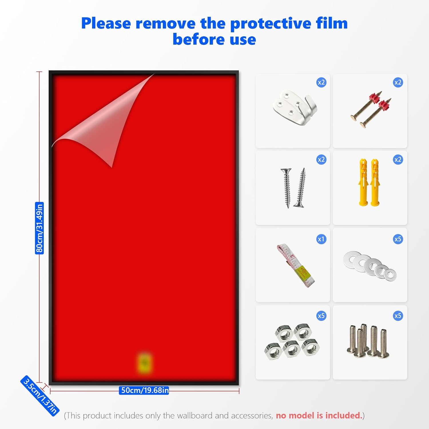 wetceaom display wallboard compatible with lego technic daytona sp3 42143 display frame, compatible with lego cars display wall mount enthusiasts, 31.5 x 19.7 inches (no model)