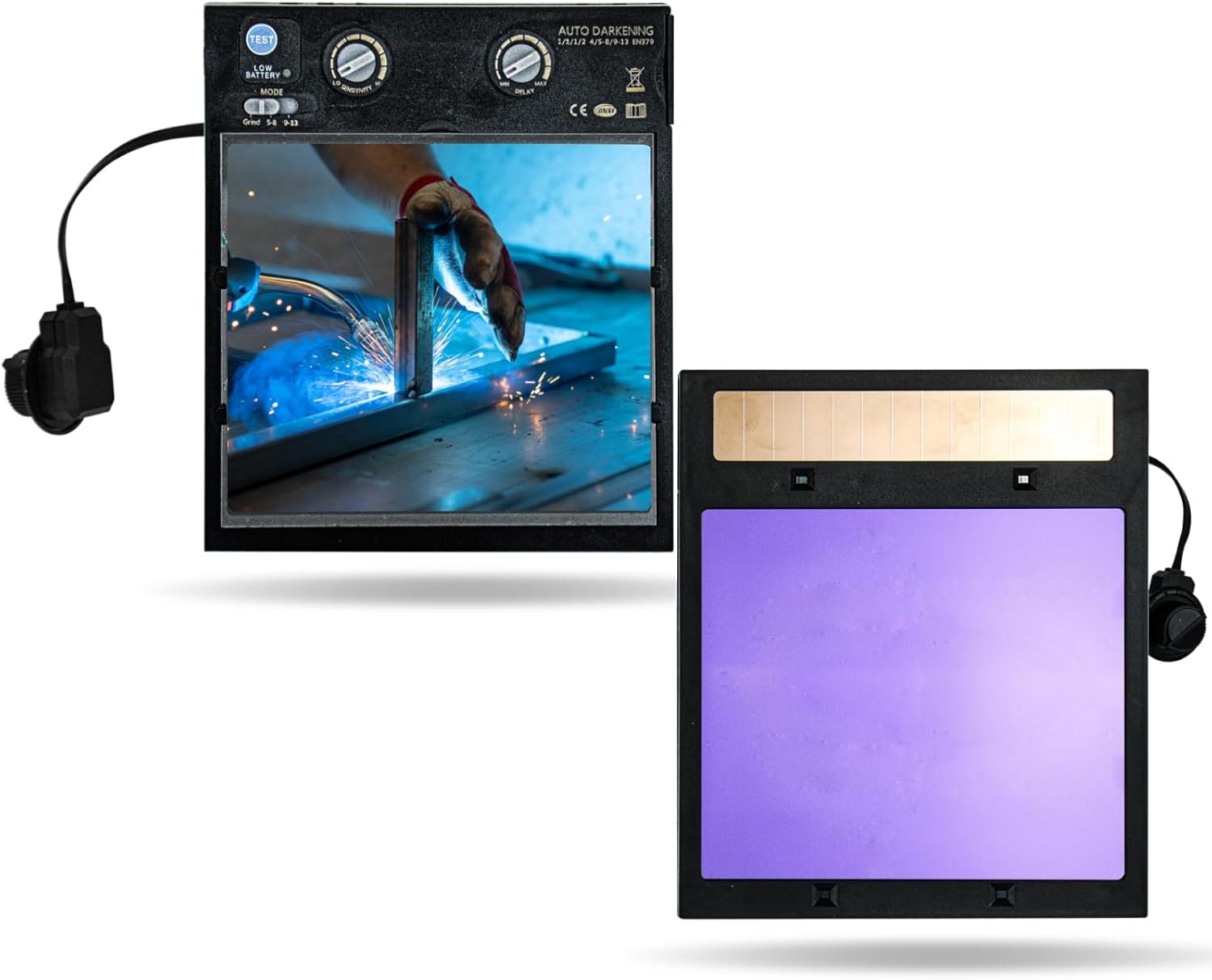 TRQWH Welding Lens Auto Darkening Welding Helmet Lens True Color