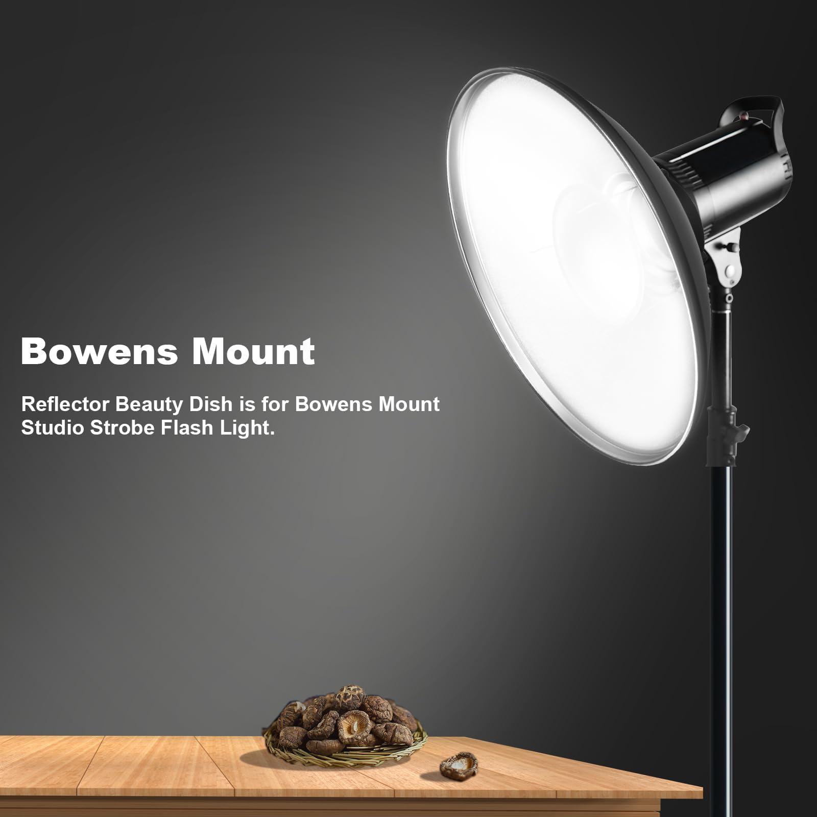 Amazon | SOONPHO 42cm オパライト ビューティーディッシュ Bowens