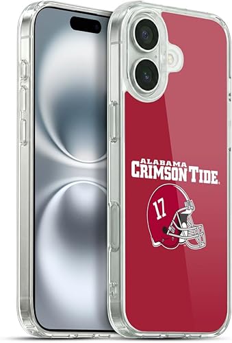 Miniatura 247 de Head Case Designs Funda de gel con logotipo oficial de la Universidad de Alabama UA [protección de grado militar] compatible con Apple iPhone 11