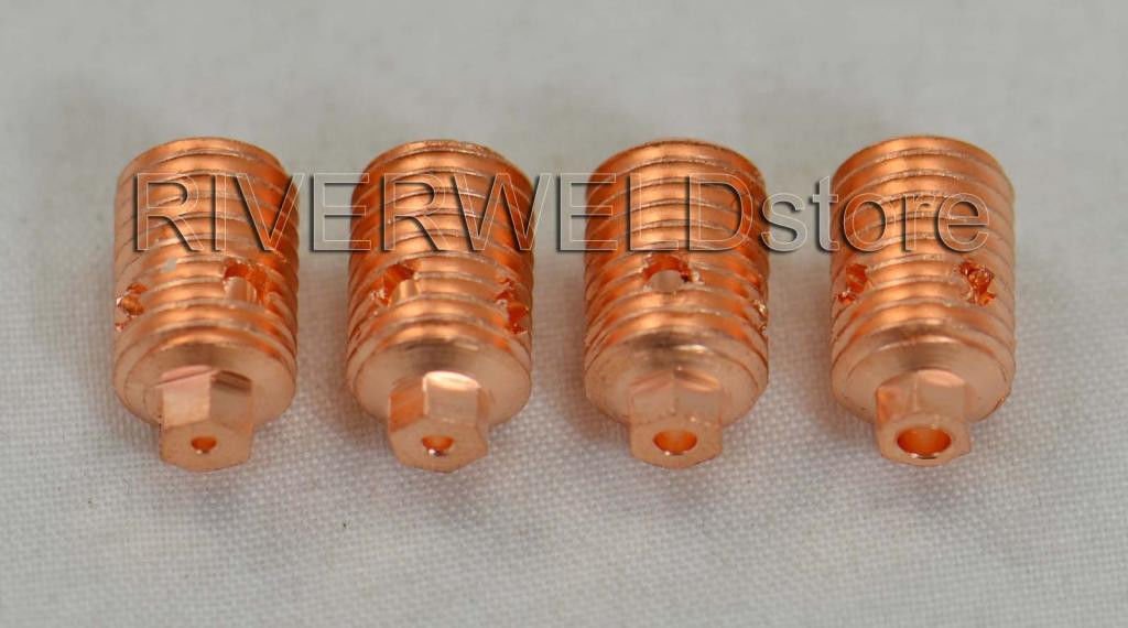 TIG Welding Torch Consumables Kit For WP 24 Torch - 13pcs Collets, Collet Bodies & Ceramic Cups