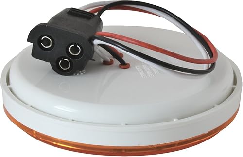 Miniatura 7 de Grand General 76728 - Luz LED (4 pulgadas Twister RedClear 61 - con ojal y coleta), 1 paquete