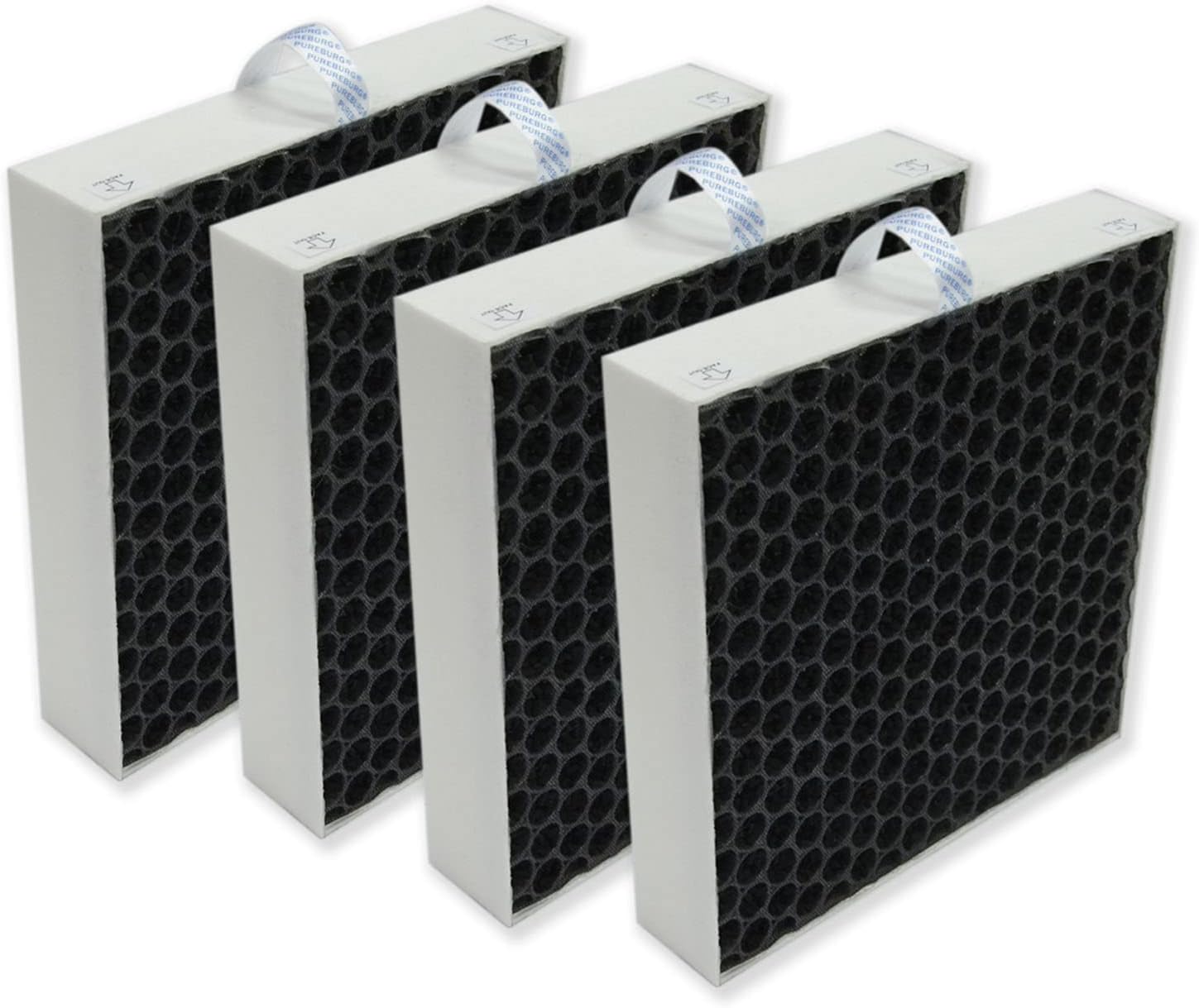 2-Pack Replacement 2-IN-1 HEPA Filter Set Compatible with BLUEAIR DustMagnet Air Purifiers 5400 Series, 5410i, 5440i