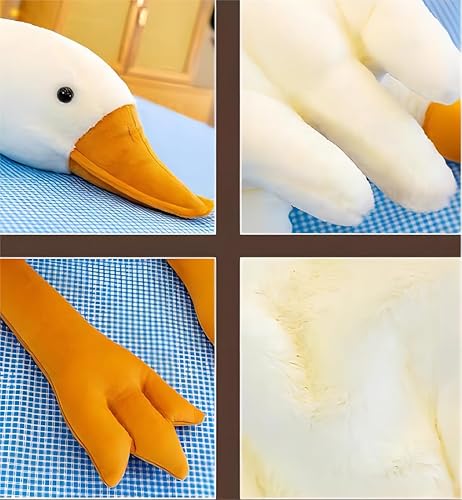 Miniatura 4 de jiaozimifan Peluche de animal de plumón de ganso de 20 pulgadas (aproximadamente 20.0 in), juguete de peluche pequeño, almohada de felpa súper