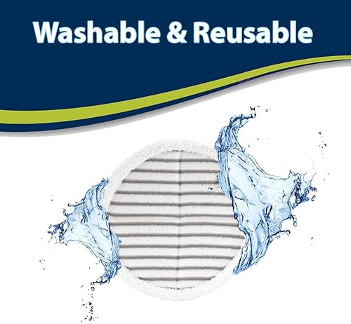 Miniatura 6 de Replacement For Bissell Mop Pad Fits 2039A, 2039, 20391, 20395, 2039H, 20399, 20393, 2315A, 2307, 2315, 23157, 23158, 23159 Bissell Vacuum Scrubby